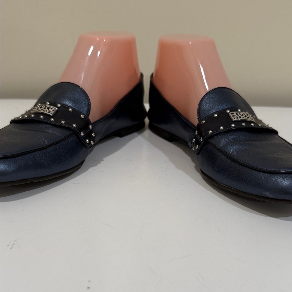 Brighton Navy Blue Loafers (sz 8 Narrow) - Picture 4 of 7